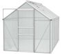 Serre de jardin en polycarbonate 4 mm et aluminium anodisé Venus