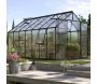 Serre de jardin en polycarbonate 4 mm et aluminium noir Jupiter - VITAVIA