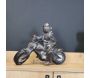 Statuette animal motard en polyrésine - 56,90