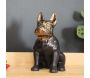 Statuette chien bouledogue en céramique Zoya - DRIMMER