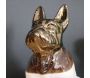 Statuette chien bouledogue en céramique Zoya - 64,90