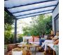 Stores de toit pour pergola effet lin Stockholm - 8