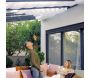 Stores de toit pour pergola effet lin Stockholm - Canopia by Palram