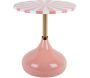 Table d'appoint en métal Candy Swirl