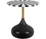 Table d'appoint en métal Candy Swirl