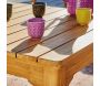 Table basse de jardin en teck Murcia - PRL-1524