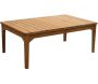 Table basse de jardin en teck Murcia