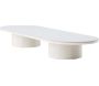 Table basse ovale 190 x 60 cm Narvik - VEN-0924