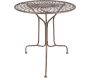 Table de jardin en métal Rosace - 89,90