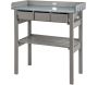 Table de jardinage en pin et zinc - ESS-0522