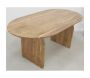 Table ovale en acacia - 699