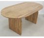 Table ovale en acacia - AUB-6199