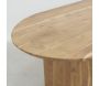 Table ovale en acacia - AUBRY GASPARD