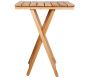 Table pliante 60 x 60 en bois