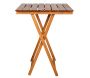 Table pliante 60 x 60cm en bois - ITA-0110