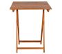 Table pliante 60 x 60cm en bois - 5