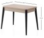 Table de repas extensible Dolunay - ASI-1096