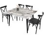 Table de repas extensible Dolunay - 7