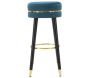 Tabouret de bar en tissu Paris - 94,90