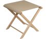 Tabouret pliant en hêtre et tissu Monte Carlo