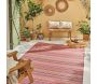 Tapis extérieur en polypropylène Spargi 1746 rose - NAZ-0908