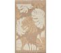 Tapis intérieur extérieur aspect jute jaune Tulum 9062 - NAZ-0403