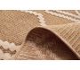 Tapis intérieur extérieur aspect jute jaune Tulum 9048 - 5