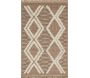 Tapis intérieur extérieur aspect jute marron Tijuana 9048 - NAZ-0764