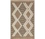 Tapis intérieur extérieur aspect jute noire Tijuana 9048 - NAZ-0750