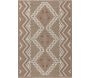 Tapis intérieur extérieur aspect jute terracotta Tijuana 9054