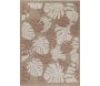 Tapis intérieur extérieur aspect jute terracotta Tijuana 9062