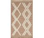 Tapis intérieur extérieur aspect jute terracotta Tijuana 9048 - NAZ-0757