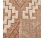 Tapis intérieur extérieur aspect jute terracotta Tulum 9054 - 499