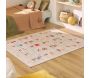 Tapis intérieur à poils courts Alix 736 beige - NAZ-0859