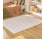 Tapis intérieur à poils courts Alix 735 beige - NAZ-0863