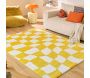 Tapis intérieur à poils longs Swing 383 jaune - NAZ-0802