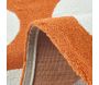 Tapis intérieur à poils longs Swing 381 orange - 46,90