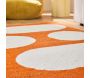 Tapis intérieur à poils longs Swing 381 orange - 5