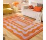 Tapis intérieur à poils longs Swing 382 orange - NAZ-0782