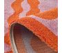 Tapis intérieur à poils longs Swing 382 orange - 46,90