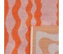 Tapis intérieur à poils longs Swing 382 orange - 5