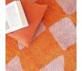 Tapis intérieur à poils longs Swing 383 orange - 5