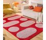 Tapis intérieur à poils longs Swing 381 rouge - NAZ-0778