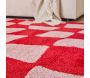 Tapis intérieur à poils longs Swing 383 rouge - 46,90