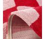 Tapis intérieur à poils longs Swing 383 rouge - 7