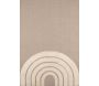 Tapis intérieur en polyester Fantine arc en ciel