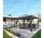 Tonnelle de jardin en aluminium et polycarbonate Dallas - Canopia by Palram