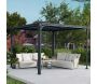 Tonnelle de jardin en aluminium et polycarbonate Milano - Canopia by Palram