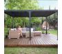 Tonnelle de jardin en aluminium et polycarbonate Milano - Canopia by Palram