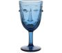 Verre à pied Visage bleu - OPJET